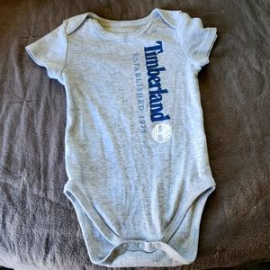 3 Timberland, HB, & chick pea onsie lot 12 m, 6-9m, 18m. Used good condition